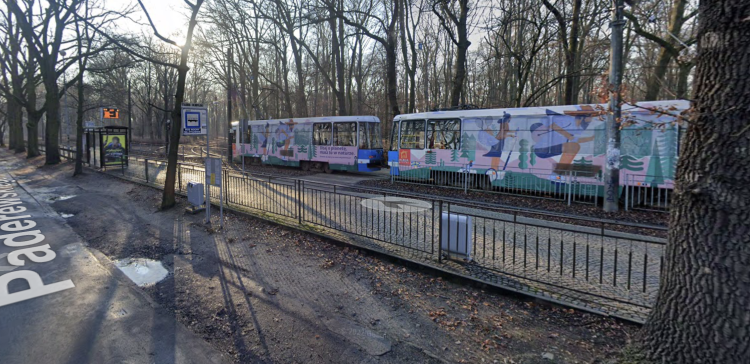 Wrocław: Będzie dodatkowy tramwaj, który odwiezie kibiców po meczu żużlowym, Google Maps