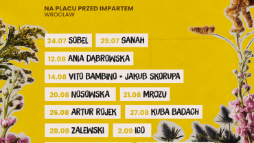 Vito Bambino, MROZU i IGO dołączają do trasy koncertowej Letnich Brzmień we Wrocławiu!