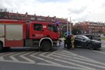 Jadący na akcję wóz strażacki zderzył się z samochodem [ZDJĘCIA], Bartosz Senderek