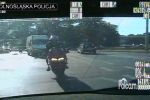 Motocyklista stracił prawo jazdy i dowód rejestracyjny za szarżę po Pilczyckiej, Dolnośląska Policja