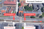 MPK testuje nowe rozwiązania na podwójnych przystankach, MPK Wrocław