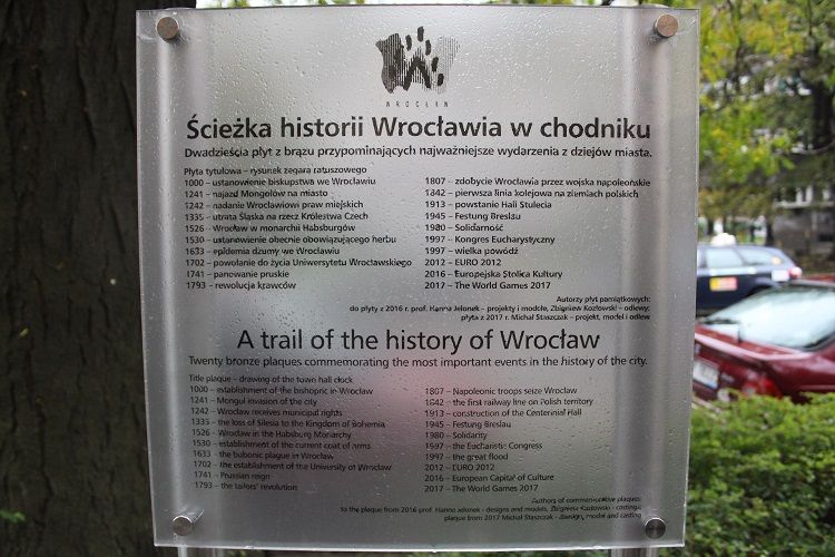 The World Games na Ścieżce historii Wrocławia. 