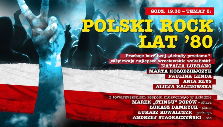 Polski rock lat 80. w Centrum Historii Zajezdnia, mat. prasowe