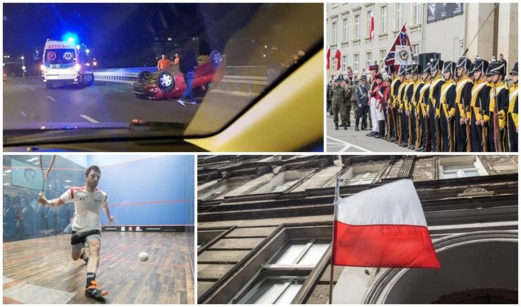 Historyczny i rodzinny Dzień Flagi, nocne dachowanie i europejski squash – tym w środę żył Wrocław, 0