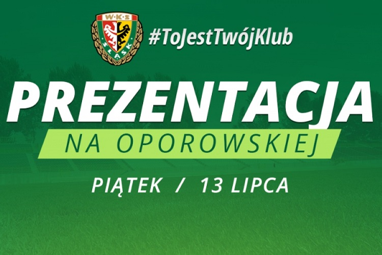 Piłkarze Śląska w piątek oficjalnie zaprezentują się kibicom, 0