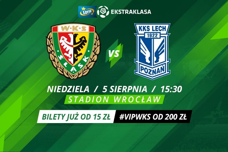 Trwa sprzedaż biletów na mecz Śląska Wrocław z Lechem Poznań, 0