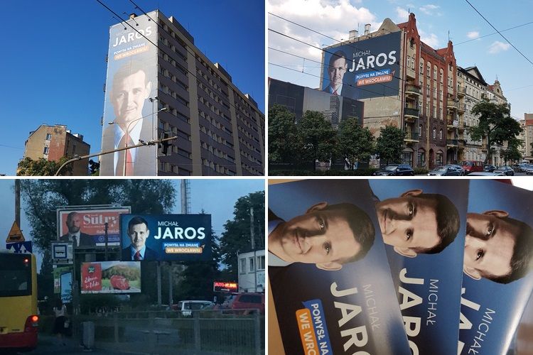 Michał Jaros reklamuje się na wielką skalę. Skąd ma na to pieniądze?, Twitter viva_kandydaci
