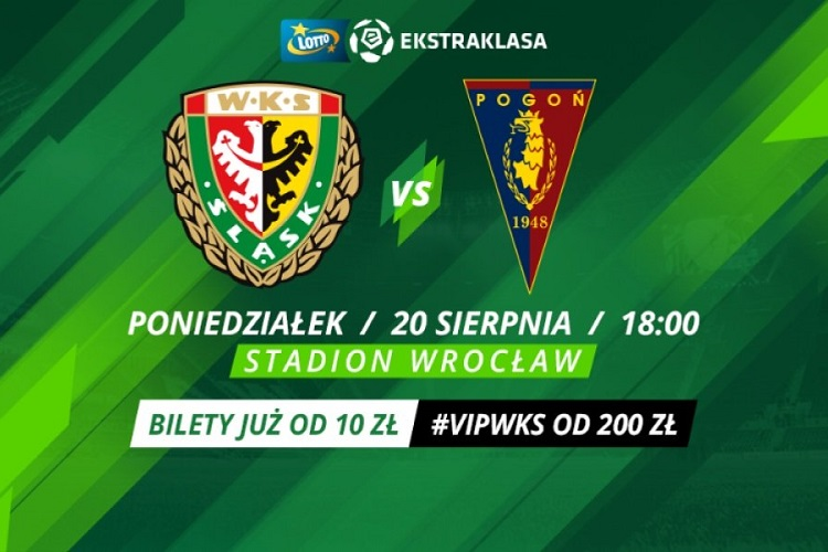 Trwa sprzedaż biletów na mecz Śląska Wrocław z Pogonią Szczecin, 0