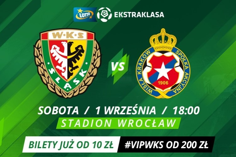 Trwa sprzedaż biletów na mecz Śląska Wrocław z Wisłą Kraków, 0