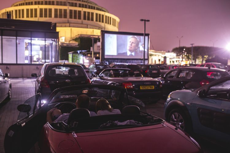 Kino samochodowe powraca na parking przy Hali Stulecia, B. Sadowski/materiały prasowe