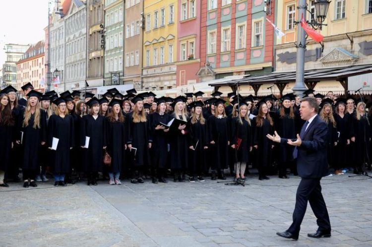Gaudeamus Igitur ponownie na wrocławskim Rynku. Studenci opanują centrum miasta, Materiały prasowe/archiwum