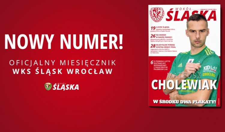 Kolejny numer oficjalnego magazynu Śląska Wrocław w sprzedaży, 0