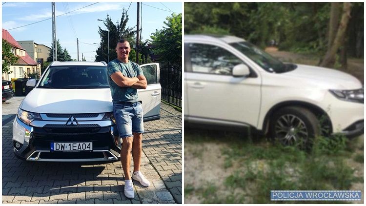 Odzyskany przez policjantów samochód to auto znanego boksera, FB Mateusza Masternaka / mat. policji