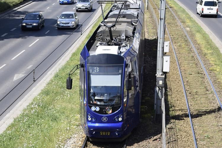Zderzenie tramwajów na Pilczycach. Spore utrudnienia, prochu