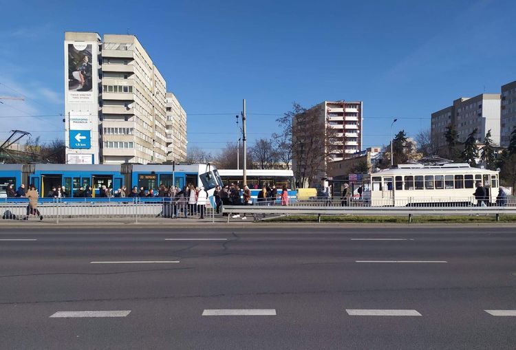 Wykolejenie zabytkowego tramwaju na Legnickiej, Czytelnik Dariusz