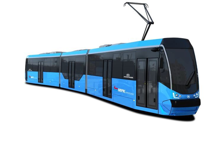 Nowy kolor wrocławskich tramwajów. Teraz będą błękitne, Materiały prasowe