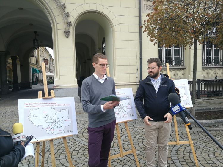 Wrocławski Program Tramwajowy 2.0. Aktywiści apelują do prezydenta i urzędników, mh