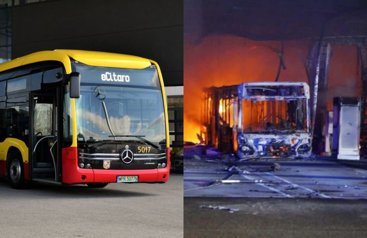 Czy kupione przez MPK Wrocław autobusy są bezpieczne? Seria pożarów w Niemczech, MPK Wrocław/Youtube