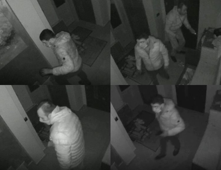 Okradli dom w Leśnicy. Złodziei zarejestrowały kamery monitoringu [Filmy], KMP Wrocław