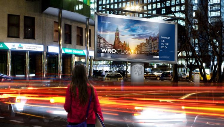Wrocław będzie się reklamował we Wrocławiu. Zamówi 20 billboardów, dokumentacja projektowa ZDiUM