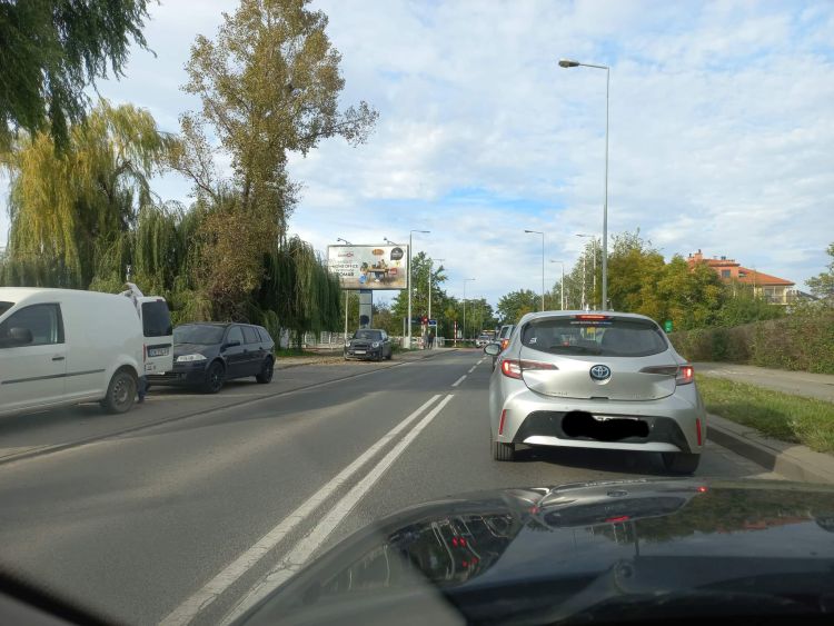 Kłopoty kierowców na Grota Roweckiego we Wrocławiu, fb/Czy na Bardzkiej i Zwycięskiej kierowca dziś już wjechał w rogatki?