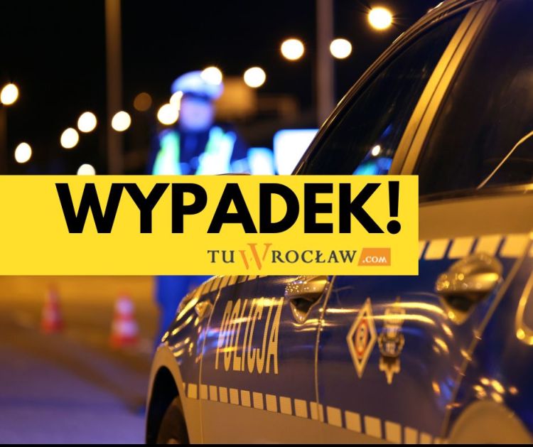 Wrocław: Wypadek na AOW. Dwie osoby ranne, wielki korek, GDDKiA