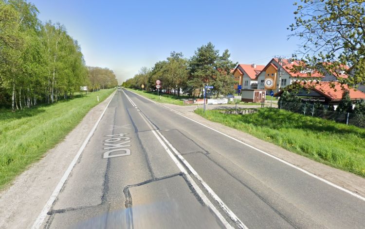 Droga Wrocław - Oława będzie przebudowana. Znamy szczegóły, Google Street View