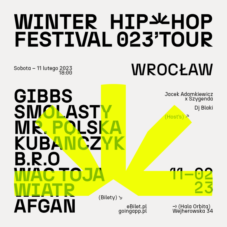 Winter Hip Hop Festival Tour 2023, 