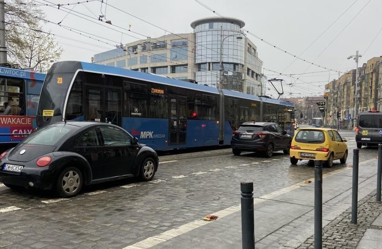 Wrocław: Utrudnienia w ruchu tramwajów na placu Bema, Joanna Fedorowicz