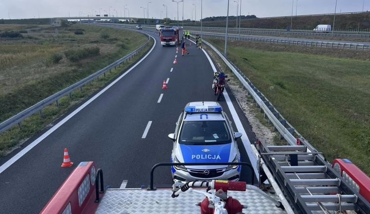 Wypadek na autostradzie do Wrocławia. Gigantyczny korek!, zdjęcie ilustracyjne/OSP w Łubowie