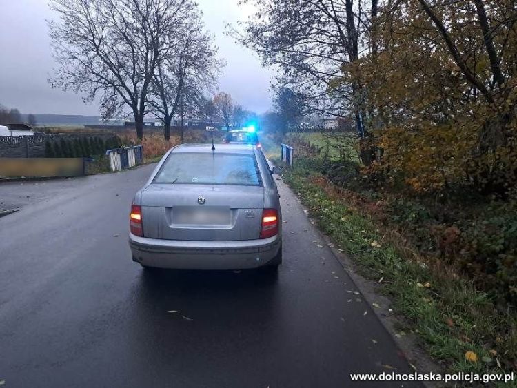Dolny Śląsk: Był tak pijany, że w trakcie pościgu zasnął za kierownicą, Policja Dolnośląska