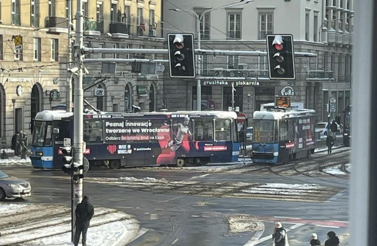 Wrocław: Tramwaj wykoleił się koło Arkad, Korespondenci MPK