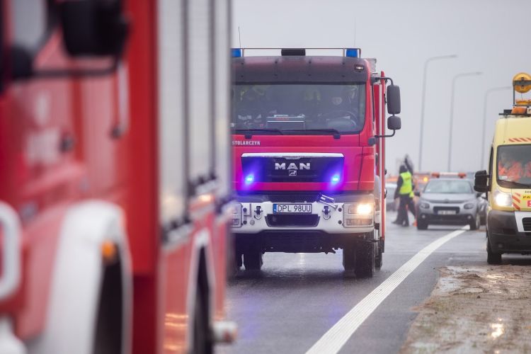 Pożar naczepy na A4. Autostrada do Wrocławia zablokowana, Zdjęcie ilustracyjne
