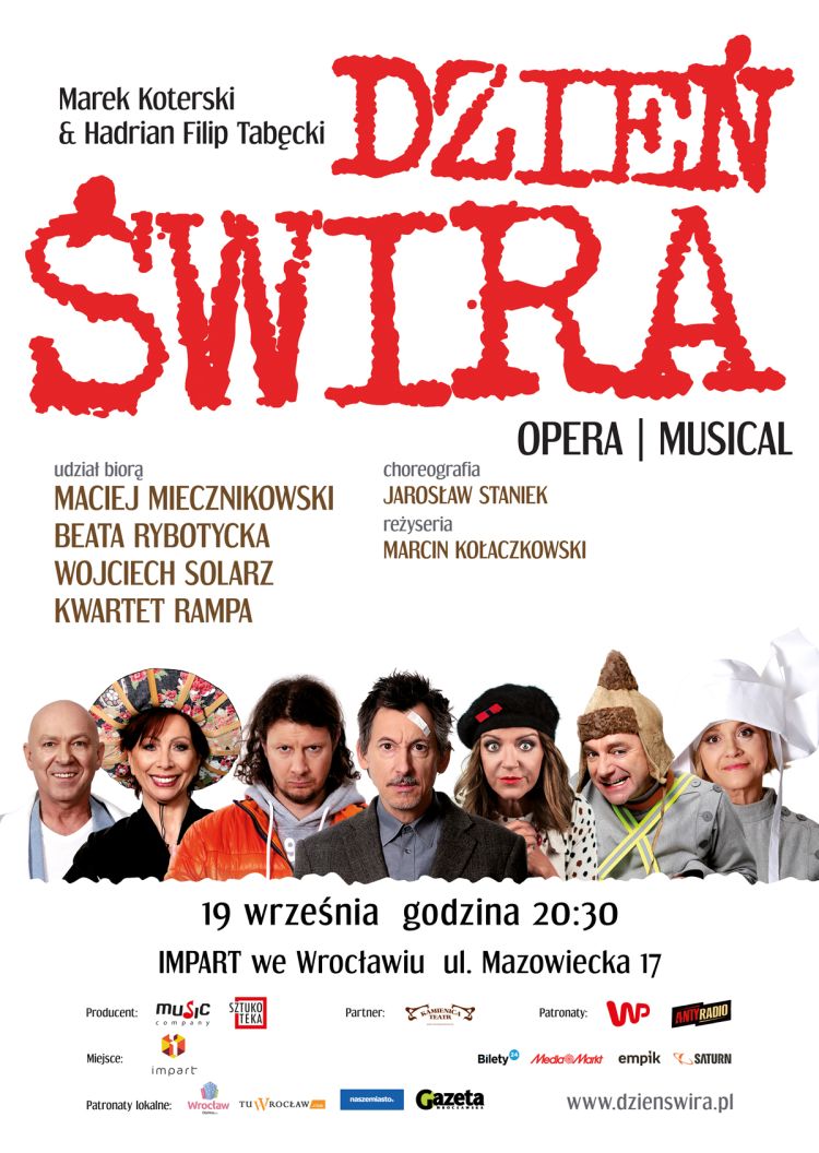 Wygraj bilety na „DZIEŃ ŚWIRA opera|musical”!, zbiory organizatora