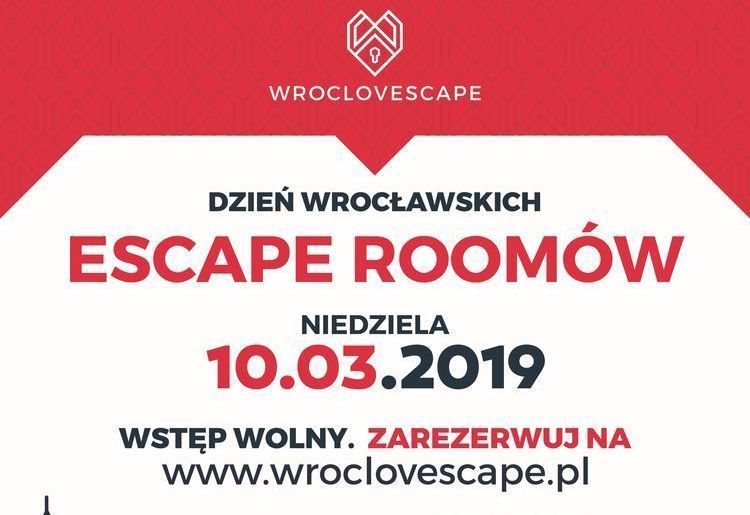Wygraj voucher na Wrocławski Dzień Escape Roomów, 