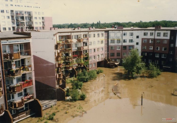 12 lipca 1997 wielka woda zalała Wrocław, esski/fotopolska.eu