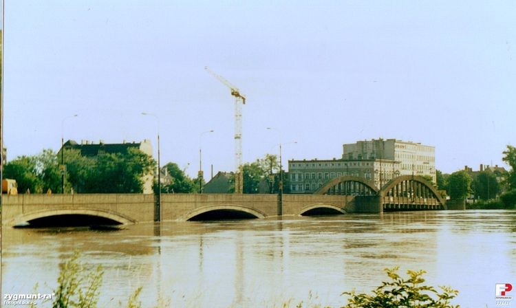 12 lipca 1997 wielka woda zalała Wrocław, zygmunt_ra/fotopolska.eu