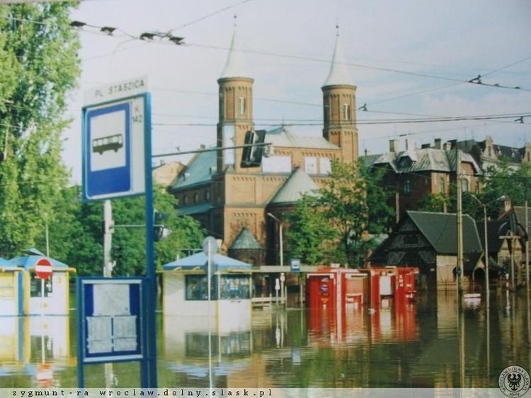 12 lipca 1997 wielka woda zalała Wrocław, zygmunt_ra/fotopolska.eu