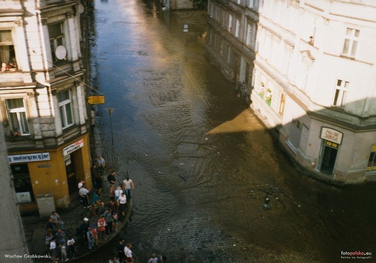 12 lipca 1997 wielka woda zalała Wrocław, Wacław Grabkowski/fotopolska.eu