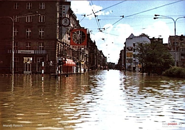 12 lipca 1997 wielka woda zalała Wrocław, Marek Potocki/fotopolska.eu