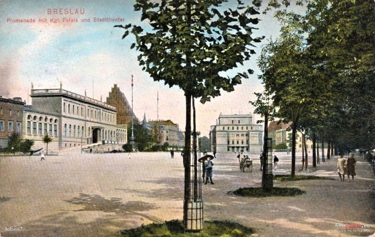 Rok 1906. Plac Wolności z Zamkiem Królów Pruskich., fotopolska.eu