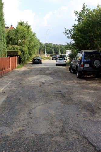 Ulice Blacharska, Lakiernicza i Stolarska wymagają gruntownego remontu, Bartosz Senderek