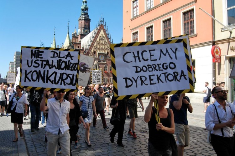 Zespół Teatru Polskiego: nasz protest nie ma barw partyjnych, Bartosz Senderek