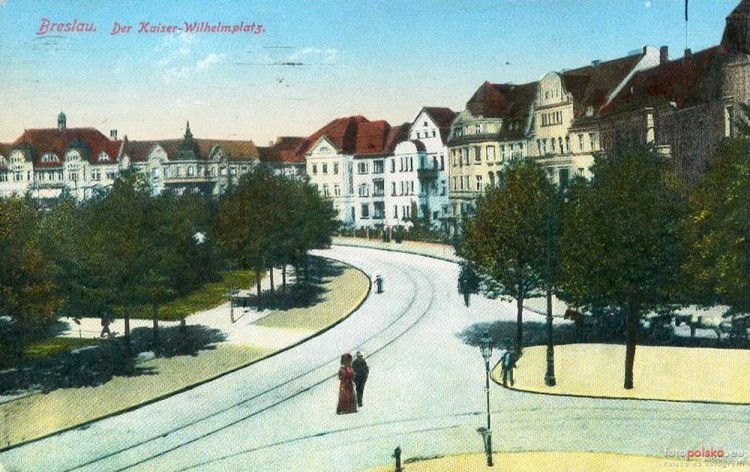 Lata 1905-1915. Widok od Sudeckiej w kierunku Kamiennej, fotopolska.eu