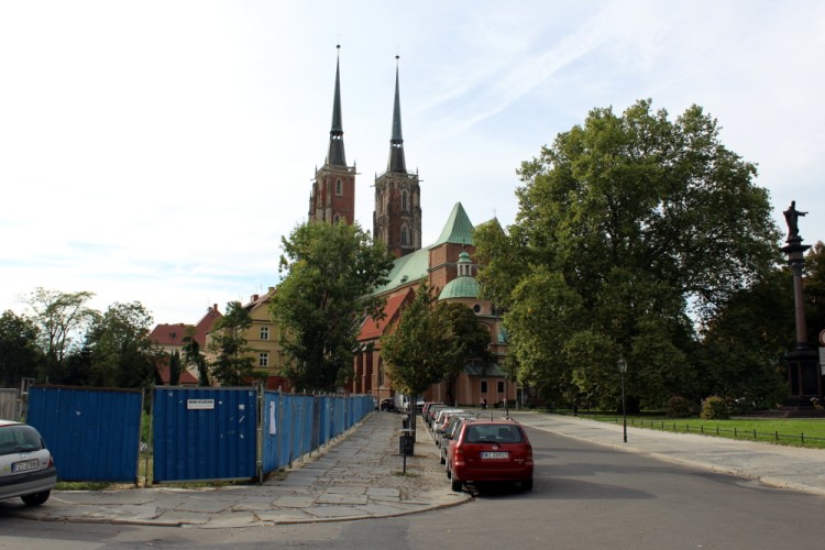 Wrocław dawniej i dziś: plac Katedralny, Bartosz Senderek