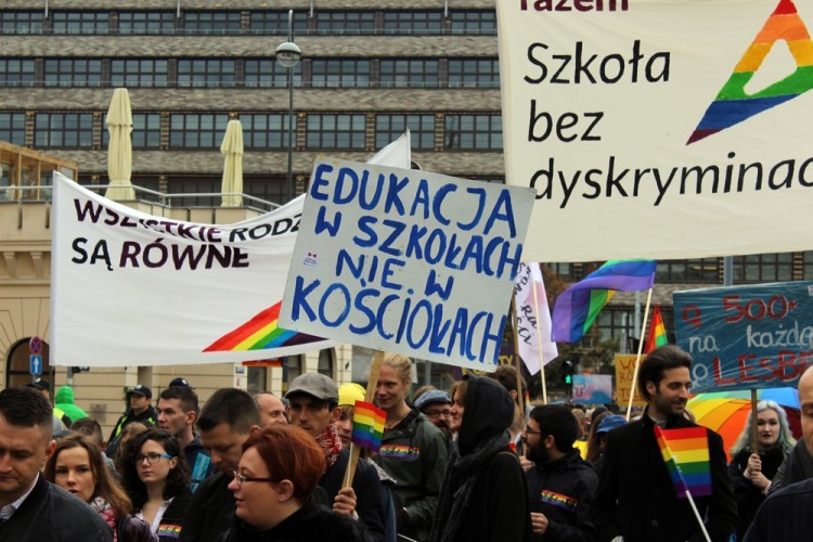 8. Wrocławski Marsz Równości (DUŻO ZDJĘĆ), Bartosz Senderek
