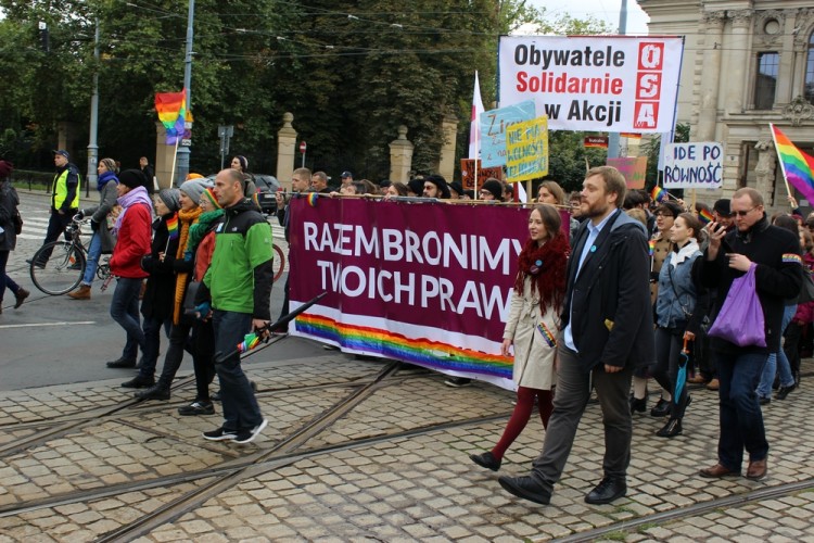 8. Wrocławski Marsz Równości (DUŻO ZDJĘĆ), Bartosz Senderek