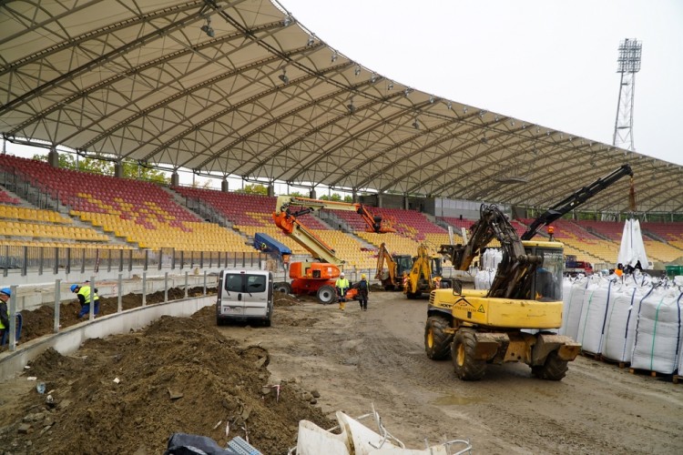 Trwa remont Stadionu Olimpijskiego (ZOBACZ ZDJĘCIA), Krzysztof Wilma