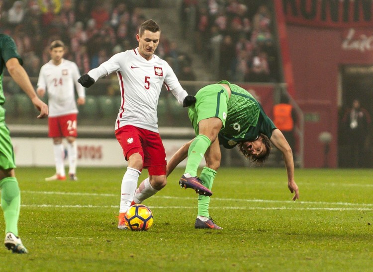 Reprezentacja zakończyła rok remisem we Wrocławiu. Polska - Słowenia 1:1 [RELACJA], Damian Filipowski
