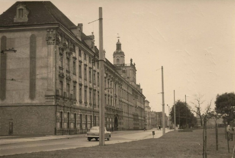 Wrocław dawniej i dziś: Uniwersytet Wrocławski, fotopolska.eu